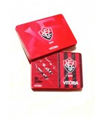 Baralho Na Lata 2 Jogos De Cartas Oficial do Vitoria